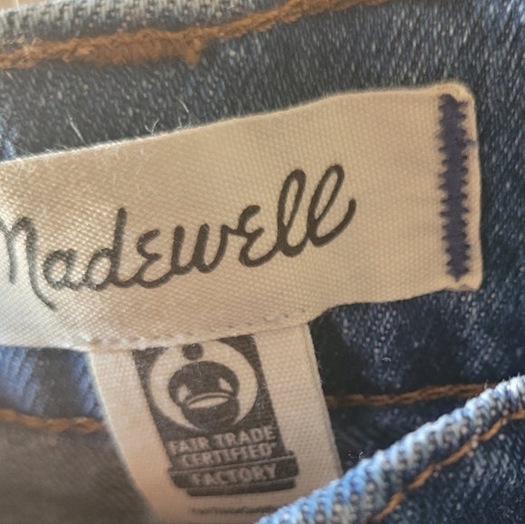 Madewell The Perfect Vintage Wide Leg Jean Magic Pocket Size 24 New with… - Picture 9 of 11